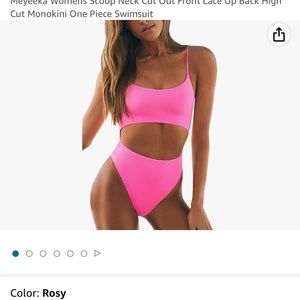 Cut out bathing suit